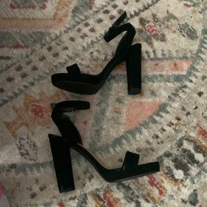 Ankle strap heels
